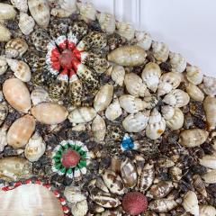 Sea Shell Decorated Photo Frame from Tanzania East Africa 1950s - 3098033