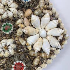 Sea Shell Decorated Photo Frame from Tanzania East Africa 1950s - 3098035