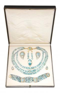 Seaman Schepps Seaman Schepps Full Aquamarine Parure - 44892