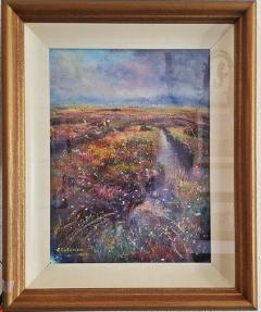 Seamus Coleman Irish Oil on Canvas of Clifden Bog by Seamus Coleman - 1695790