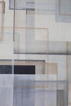 Sean Scherer Large Painting by Sean Scherer Ruhlman dtd 1999 84 x 72 Diptych - 4815054