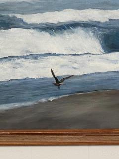 Seascape Oil on Board - 1549406