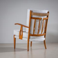 Seating Group with curved Armrests in the style of Paolo Buffa Italy - 4436770