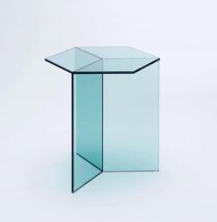 Sebastian Scherer Clear Glass Isom Tall Coffee Table Sebastian Scherer - 1483001