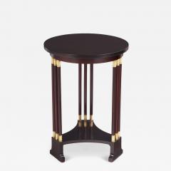 Secessionist Style Mahogany and Bronze Mounted Occasional Table C 1910  - 4492363