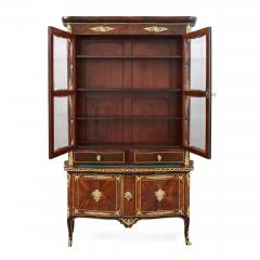 Second Empire period gilt bronze and kingwood display cabinet - 4121655