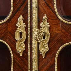 Second Empire period gilt bronze and kingwood display cabinet - 4121663