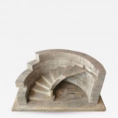 Second staircase model in plaster France XIXth century - 917302