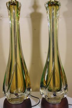 Seguso Table Lamp Hand Blown Murano Glass - 2518763