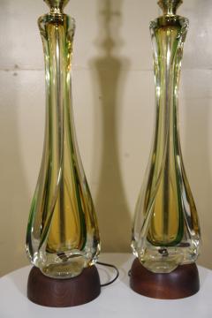 Seguso Table Lamp Hand Blown Murano Glass - 2518765