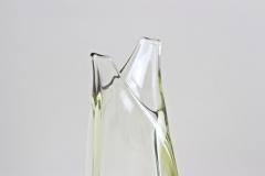 Seguso Vetri d Arte 20th Century Murano Glass Vase Amber Brown Italy ca 1960 - 4511986