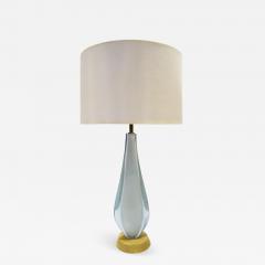 Seguso Vetri d Arte Hand Blown Seguso Sommerso Glass Table Lamp 1950s - 1165585