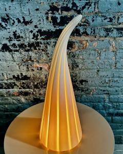 Seguso Vetri d Arte Murano Sculptural Table Lamp Italy 1960 - 4193437