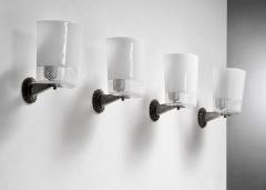 Seguso Vetri d Arte Set of 4 Seguso wall lamps - 4411027