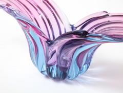 Seguso Vetri d arte Seguso Amethyst Magenta Murano Glass Vessel - 2108656