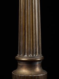 Selection of three 19th C Brass Classic Candleholders - 1927301