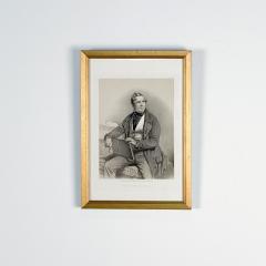 Self Portrait of Roberts Print 19th century - 2443561