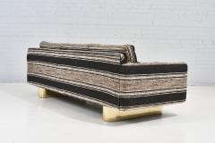 Selig 1970s Sofa on Brass Plinth Bases - 2318603