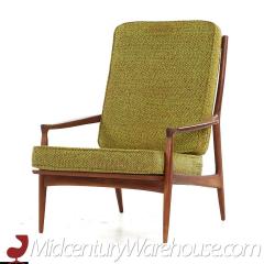 Selig Style Mid Century Walnut Lounge Chair - 3689676