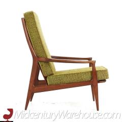 Selig Style Mid Century Walnut Lounge Chair - 3689677