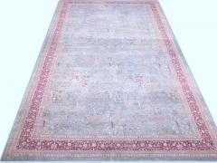 Semi Antique Indian Tabriz Rug 15 x 267  - 4064183