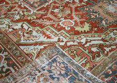 Semi Antique Persian Heriz Rug 710 x 11 - 4050478