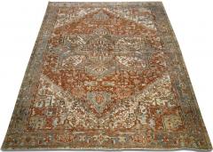 Semi Antique Persian Heriz Rug 83 x 116  - 4050481