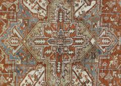 Semi Antique Persian Heriz Rug 83 x 116  - 4050499