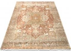 Semi Antique Persian Heriz Rug 99 x 11 - 4048545