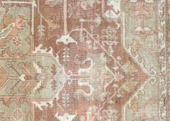 Semi Antique Persian Heriz Rug 99 x 11 - 4048553