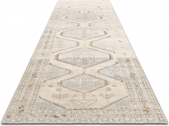 Semi Antique Persian Heriz Runner 35 x 147  - 4063553
