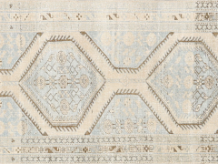 Semi Antique Persian Heriz Runner 35 x 147  - 4063617