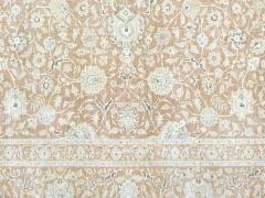 Semi Antique Persian Kashan Rug 97 x 126  - 4056292