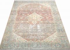 Semi Antique Persian Mahal Rug 108 x 141  - 4006889