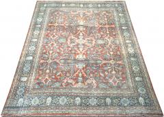 Semi Antique Persian Mahal Rug 88 x 1111  - 4050651