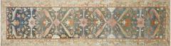 Semi Antique Persian Melayer Runner 28 x 97  - 4053472
