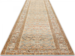 Semi Antique Persian Melayer Runner 35 x 153  - 4063652