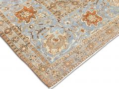 Semi Antique Persian Tabriz Rug 103 x 131  - 4061327