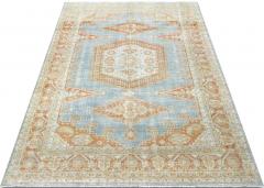 Semi Antique Persian Tabriz Rug 7 x 102  - 4053218