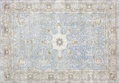 Semi Antique Persian Tabriz Rug 79 x 111  - 4061281