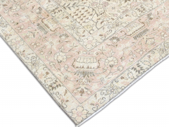 Semi Antique Persian Tabriz Rug 83 x 106  - 4063890