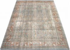 Semi Antique Persian Tabriz Rug 87 x 113  - 4049279