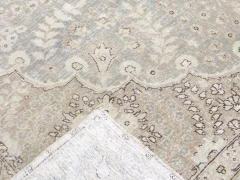 Semi Antique Persian Tabriz Rug 87 x 12 - 4063912