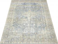Semi Antique Persian Tabriz Rug 88 x 117  - 4056454