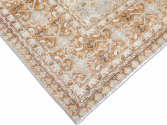 Semi Antique Persian Tabriz Rug 89 x 110  - 4063602