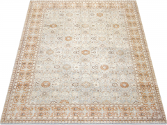 Semi Antique Persian Tabriz Rug 89 x 110  - 4063613