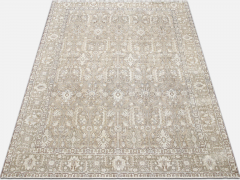 Semi Antique Persian Tabriz Rug 9 x 124  - 4063891