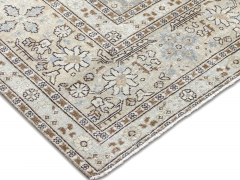 Semi Antique Persian Tabriz Rug 90 x 120  - 4061899