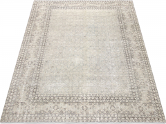 Semi Antique Persian Tabriz Rug 90 x 124  - 4063610