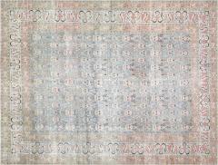 Semi Antique Persian Tabriz Rug 96 x 125  - 4063999